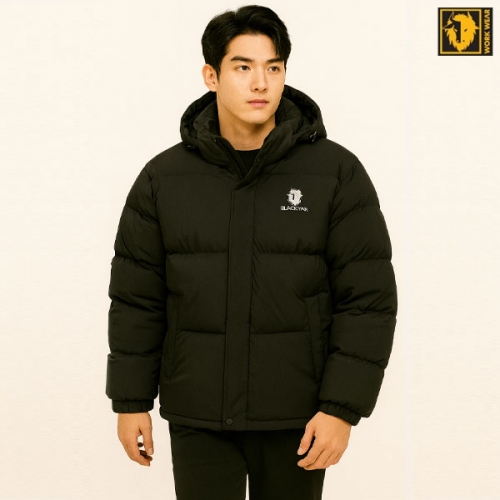 블랙야크(BLACKYAK) S-워크푸퍼패딩 겨울 패딩 작업복 근무복 잠바 회사 단체복