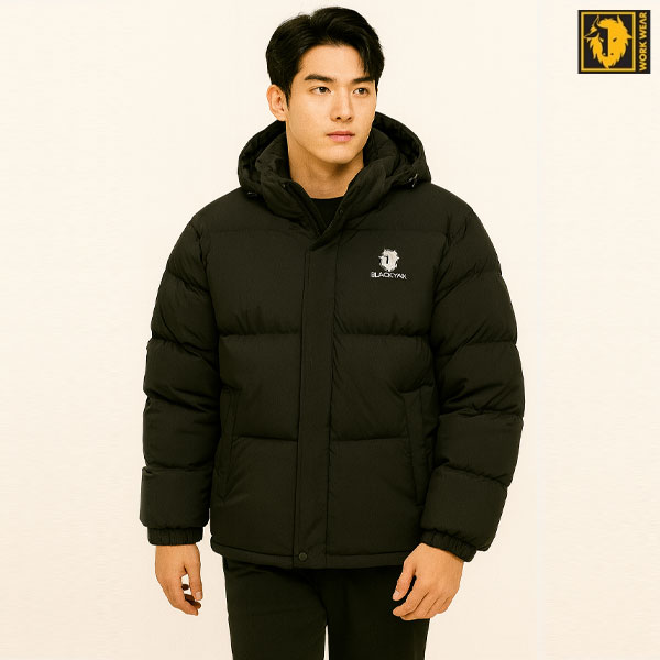블랙야크(BLACKYAK) S-워크푸퍼패딩 겨울 패딩 작업복 근무복 잠바 회사 단체복