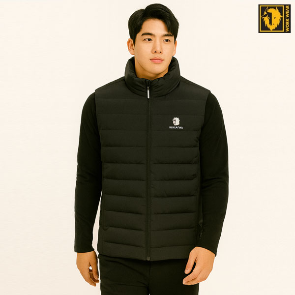 블랙야크(BLACKYAK) S-하이넥발열조끼 조끼 겨울조끼 단체조끼