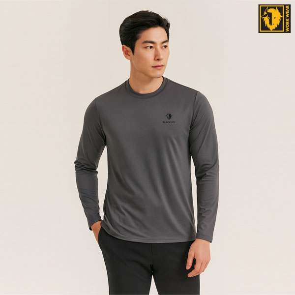 블랙야크(BLACKYAK) S-보온기모라운드티셔츠