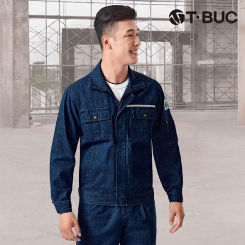 티뷰크 블루진 춘하 작업복 세트 TB-66JP