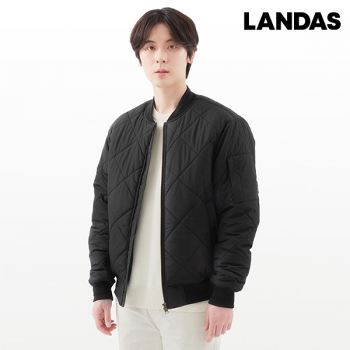 랜더스 퀼팅 블루종 자켓 겨울 단체복 제작 JK-720W