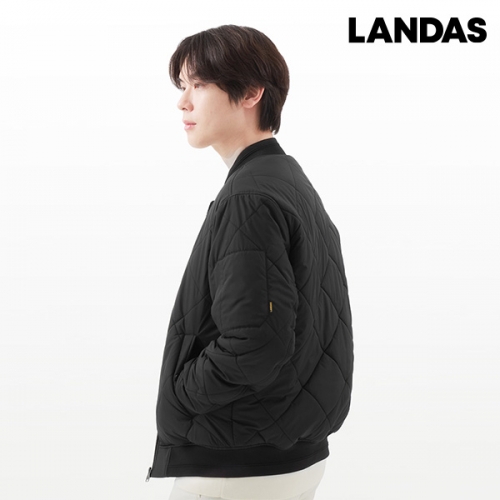 랜더스 퀼팅 블루종 자켓 겨울 단체복 제작 JK-720W