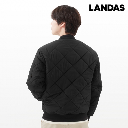 랜더스 퀼팅 블루종 자켓 겨울 단체복 제작 JK-720W