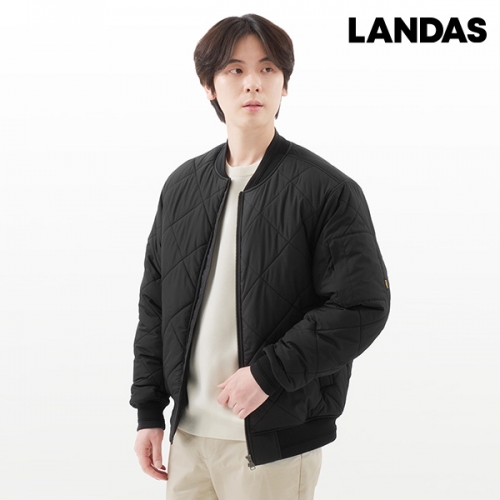 랜더스 퀼팅 블루종 자켓 겨울 단체복 제작 JK-720W