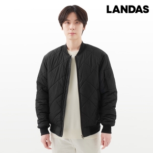랜더스(LANDAS) 퀼팅 블루종 자켓 겨울 항공점퍼 (남녀공용) JK-720W
