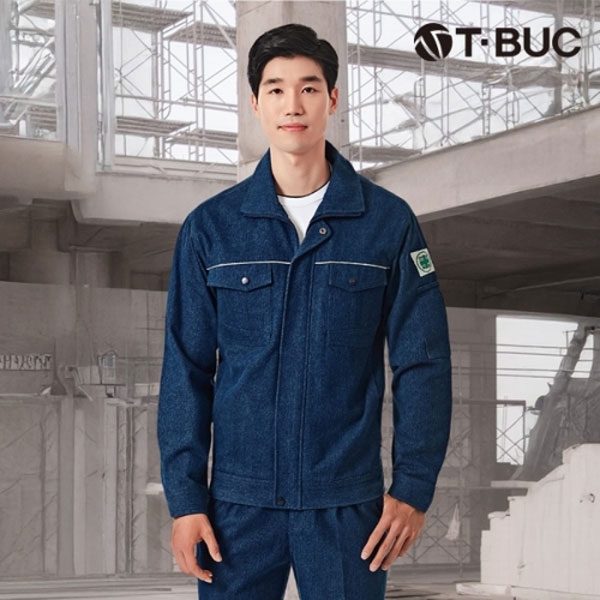 티뷰크 블루진 작업복 상의/하의 TB-1001JP
