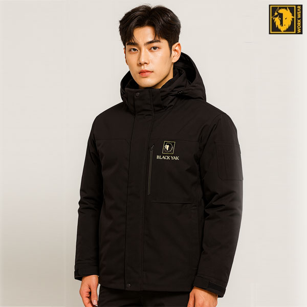 블랙야크(BLACKYAK) S-워크패딩자켓 겨울 패딩 작업복 근무복 잠바 회사 단체복