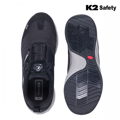 K2 세이프티 4인치 스틸 토캡 안전화 K2-106BE, K2-106BK