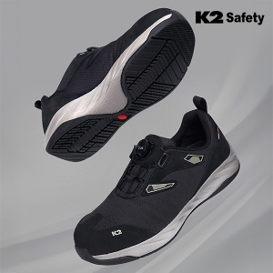 K2 세이프티 4인치 스틸 토캡 안전화 K2-106BE, K2-106BK