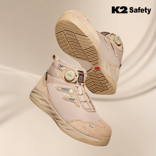 K2 세이프티 6인치 경작업용 안전화 LT-107BE, LT-107BK