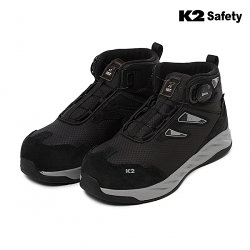 K2 세이프티 6인치 경작업용 안전화 LT-107BE, LT-107BK