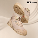 K2 세이프티 6인치 경작업용 안전화 LT-107BE, LT-107BK