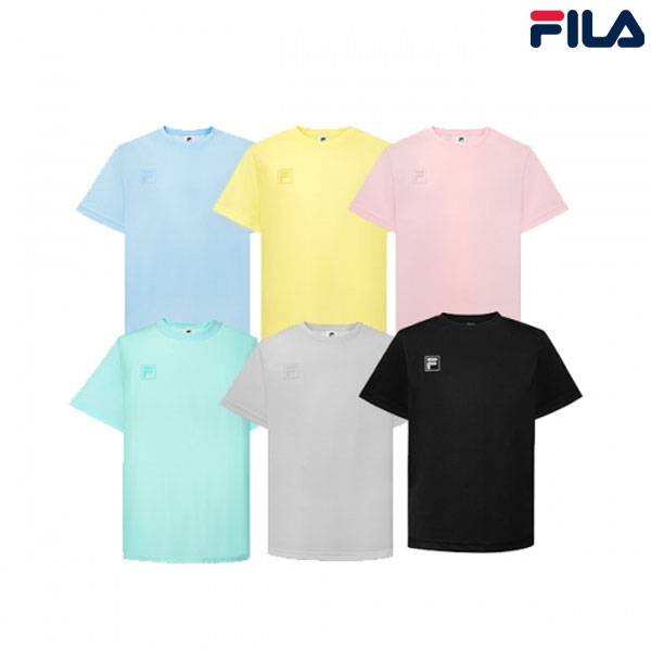 휠라(FILA) 컬러 반팔 티셔츠 TK2-TSH1004U,TK2-TSH1006U