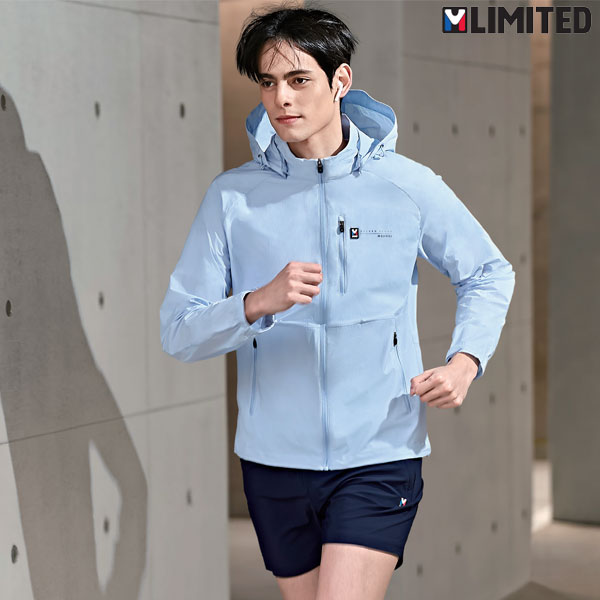 엠리밋 홑겹 스판 바람막이 자켓 브랜드 바람막이 (남녀공용) 415