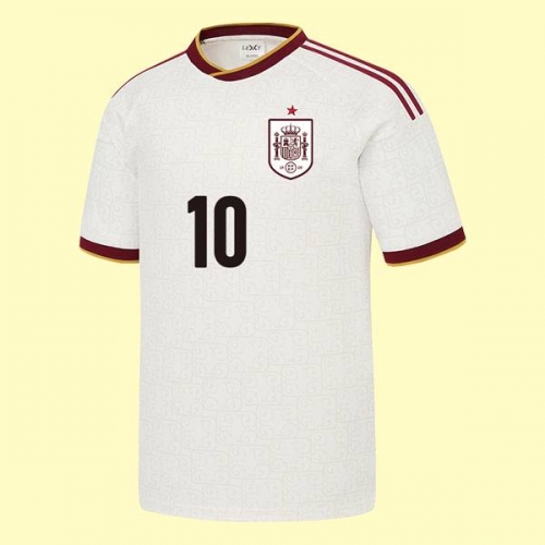 스페인 어웨이 국가대표 유니폼 축구복 반티 565B[4XL 빅사이즈 가능]