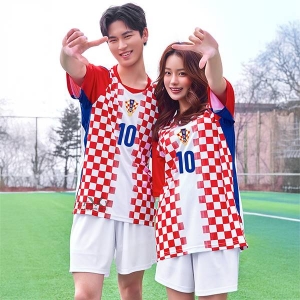 크로아티아 홈 국가대표 유니폼 축구복 반티 570A[4XL 빅사이즈 가능]