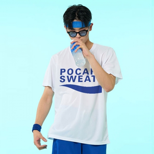 포카리반티 포카리스웨트반티 반팔 티셔츠(화이트)