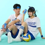 포카리반티 포카리스웨트반티 반팔 티셔츠(화이트)