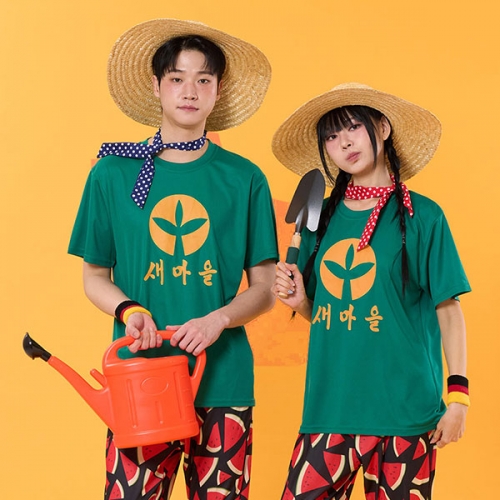 새마을 농촌 수박 몸빼 반티(상의기준)