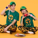 새마을 농촌 해바라기 몸빼 반티(상의기준)