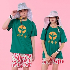 새마을 농촌 화이트 체리 반바지 반티(상의기준)