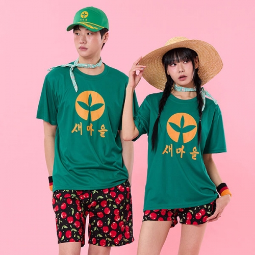 새마을 농촌 블랙 체리 반바지 반티(상의기준)