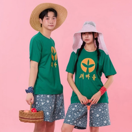 새마을 농촌 벚꽃 반바지 반티(상의기준)
