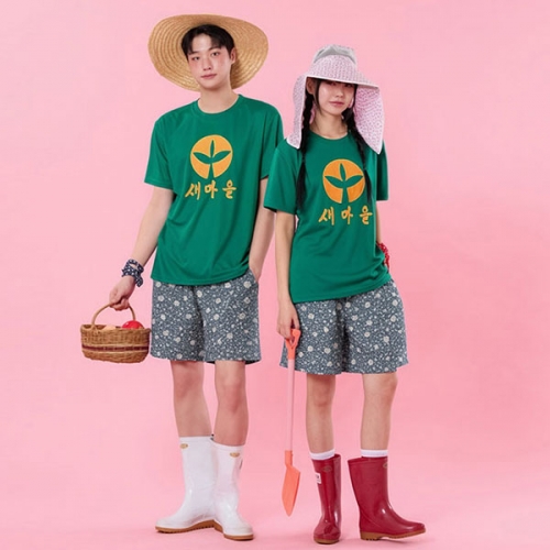 새마을 농촌 벚꽃 반바지 반티(상의기준)