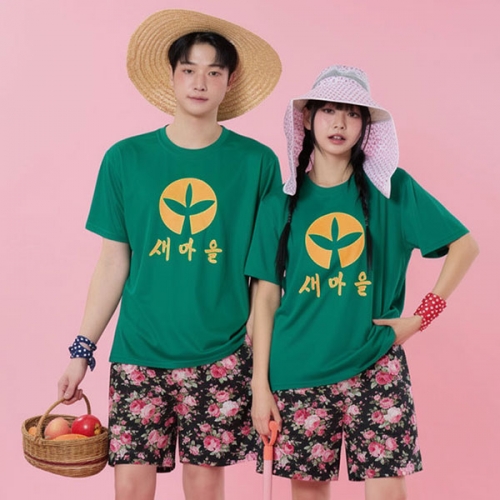 새마을 농촌 수선화꽃 반바지 반티(상의기준)