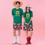 새마을 농촌 수선화꽃 반바지 반티(상의기준)