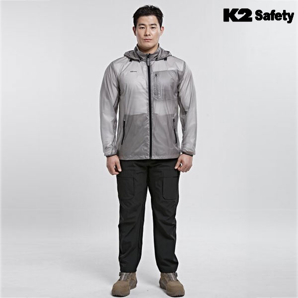 K2 세이프티 근무복 작업복 초경량 패커블 윈드 자켓 JK-6101