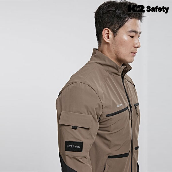K2 세이프티 근무복 작업복 메쉬 통기 멀티포켓 자켓 JK-A6102