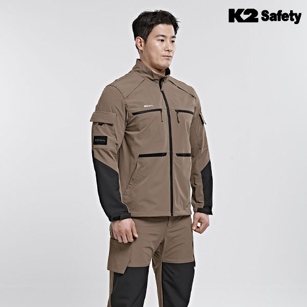 K2 세이프티 근무복 작업복 메쉬 통기 멀티포켓 자켓 JK-A6102