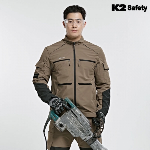 K2 세이프티 근무복 작업복 메쉬 통기 멀티포켓 자켓 JK-A6102