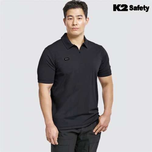 K2 세이프티 근무복 작업복 사방스판 냉감 반팔 카라티셔츠 TS-6201 - 6202