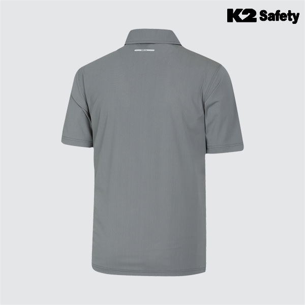 K2 세이프티 근무복 작업복 사방스판 냉감 반팔 카라티셔츠 TS-6203