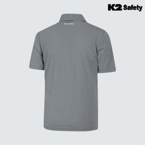 K2 세이프티 근무복 작업복 사방스판 냉감 반팔 카라티셔츠 TS-6203