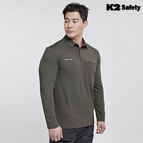 K2 세이프티 근무복 작업복 아쿠아엑스 냉감 티셔츠 TS-6204