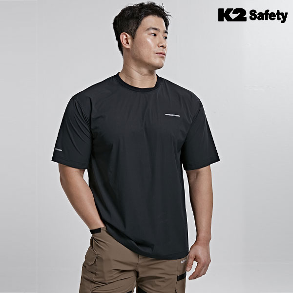 K2 세이프티 근무복 작업복 경량 메쉬 냉감 티셔츠 TS-6206