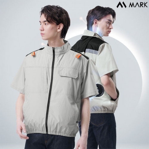 마커(MARK) 윈드쿨링 선풍기 반팔 자켓 MK-F15