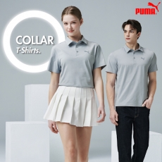 푸마 카라 반팔 티셔츠 단체복 PU-6229