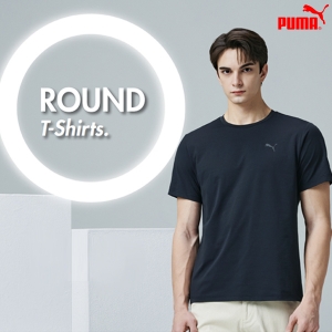 푸마 라운드 티셔츠 단체복 PU-6232