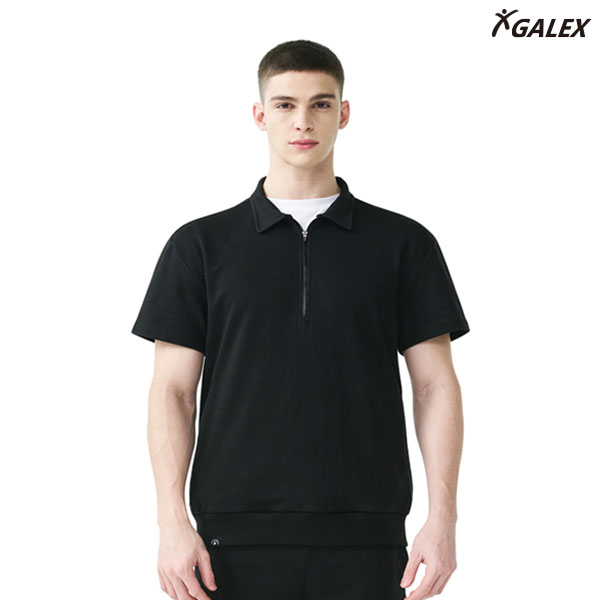 갈렉스(GALEX) 숏슬리브 하프집업 스웨트셔츠 GA4281
