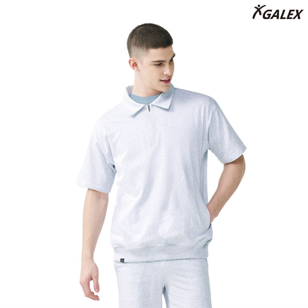 갈렉스(GALEX) 숏슬리브 하프집업 스웨트셔츠 GA4281
