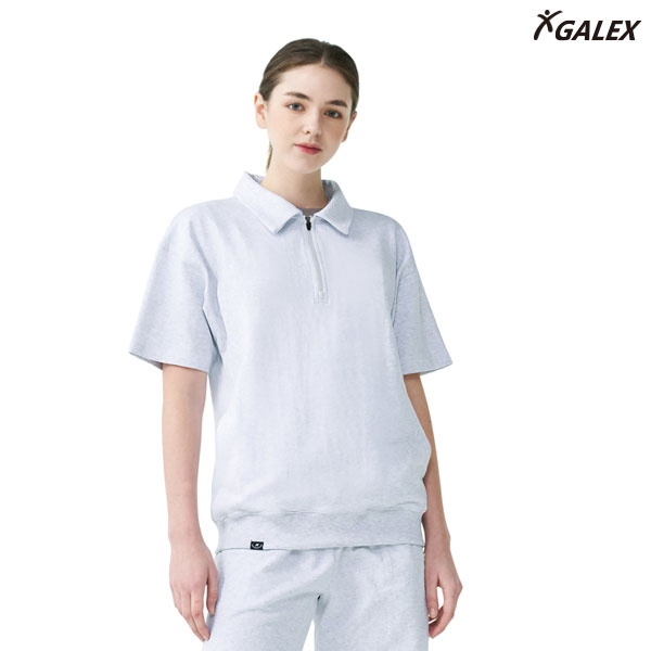 갈렉스(GALEX) 숏슬리브 하프집업 스웨트셔츠 GA4281