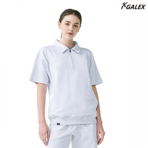 갈렉스(GALEX) 숏슬리브 하프집업 스웨트셔츠 GA4281