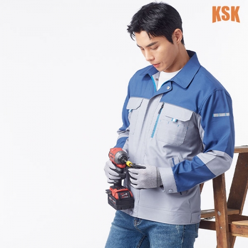경신코리아 봄 여름 작업복 근무복 제전복 점퍼 KSK-2501