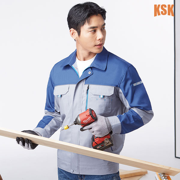 경신코리아 봄 여름 작업복 근무복 제전복 점퍼 KSK-2501