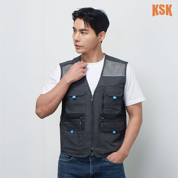 경신코리아 반사띠 조끼 작업조끼 KSK-2599 2560